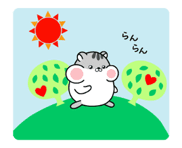 animation hamster sticker #12191077