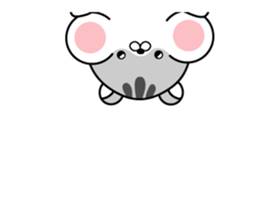 animation hamster sticker #12191083
