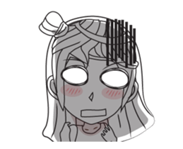 Girl cute animation (nong.Fa) sticker #12191095