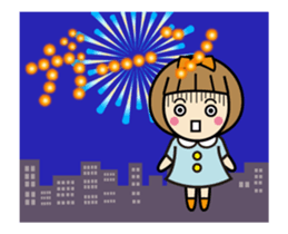 Anime Kawaii girl 2 sticker #12191256