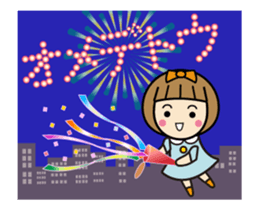 Anime Kawaii girl 2 sticker #12191260