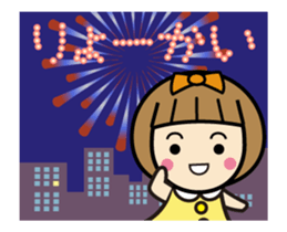 Anime Kawaii girl 2 sticker #12191276