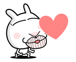 Cry of A Coward Rabbit sticker #12191300