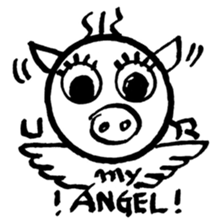 Pig Head 3.II More gizmos for recreation sticker #12191462