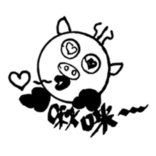 Pig Head 3.II More gizmos for recreation sticker #12191491