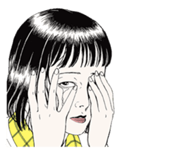 Suehiro Maruo's Amazing Freak Stamp v1 sticker #12191506