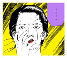 Suehiro Maruo's Amazing Freak Stamp v1 sticker #12191522