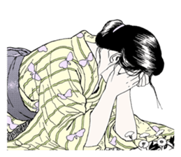 Suehiro Maruo's Amazing Freak Stamp v1 sticker #12191523