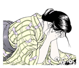 Suehiro Maruo's Amazing Freak Stamp v1 sticker #12191523