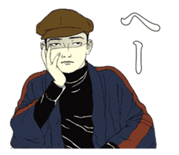 Suehiro Maruo's Amazing Freak Stamp v1 sticker #12191532