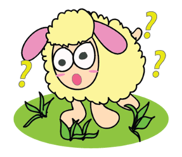 One of us: A Mischievous Golden Sheep sticker #12191714