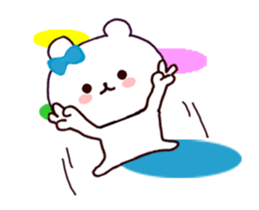 Cute bear every day sticker #12192004