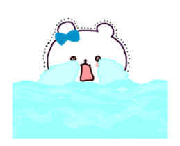 Cute bear every day sticker #12192006