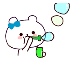Cute bear every day sticker #12192019