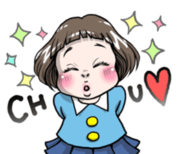 Rinko and Pinta of rabbit 3 sticker #12192681