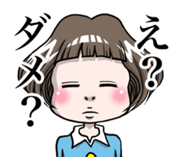 Rinko and Pinta of rabbit 3 sticker #12192686