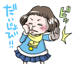 Rinko and Pinta of rabbit 3 sticker #12192697