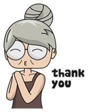 Cool Grandma (EN) sticker #12192784