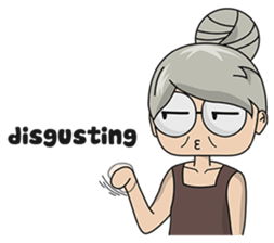 Cool Grandma (EN) sticker #12192786