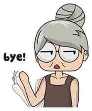 Cool Grandma (EN) sticker #12192787