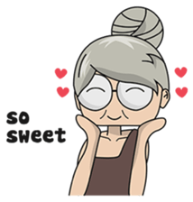 Cool Grandma (EN) sticker #12192795