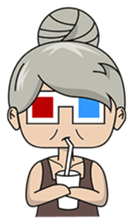 Cool Grandma (EN) sticker #12192797