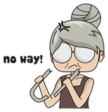 Cool Grandma (EN) sticker #12192799