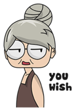 Cool Grandma (EN) sticker #12192800