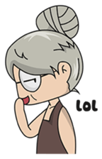 Cool Grandma (EN) sticker #12192803