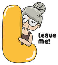 Cool Grandma (EN) sticker #12192804