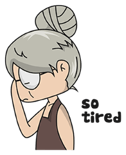 Cool Grandma (EN) sticker #12192805