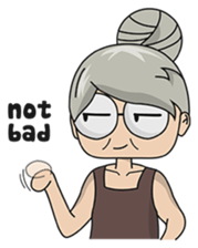 Cool Grandma (EN) sticker #12192811