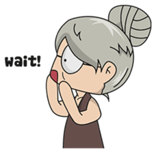 Cool Grandma (EN) sticker #12192812