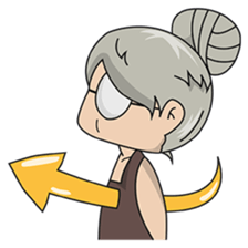 Cool Grandma (EN) sticker #12192818