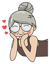 Cool Grandma (EN) sticker #12192820