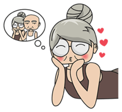 Cool Grandma (EN) sticker #12192821