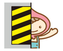 Moving ! Cheerful dwarf -kun sticker #12193155