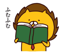 Elitist Lion2 sticker #12193352