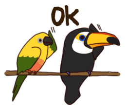 Kakegawa Kachouen birds feelings sticker #12193484