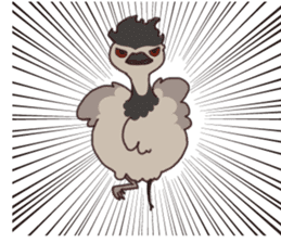 Kakegawa Kachouen birds feelings sticker #12193489