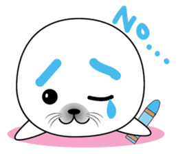 Crayon & seal sticker #12193840