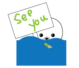 Crayon & seal sticker #12193842