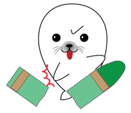 Crayon & seal sticker #12193852