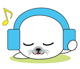 Crayon & seal sticker #12193861