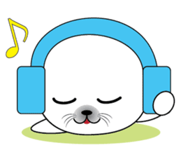 Crayon & seal sticker #12193861