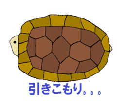 Creatures of the river sticker #12194325