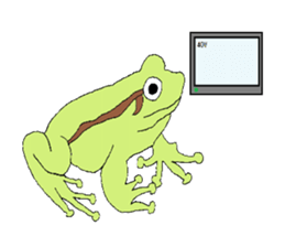Creatures of the river sticker #12194338