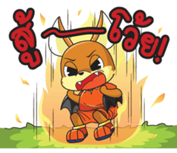 Little Bat Football Crazy sticker #12194700