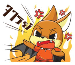 Little Bat Football Crazy sticker #12194707