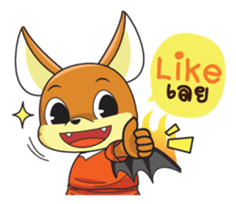 Little Bat Football Crazy sticker #12194714